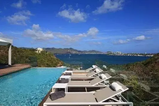 Villa Imagine, hillside, St. Martin