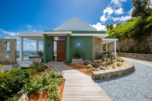 Villa Sunrise, Orient Bay hillside, St. Martin